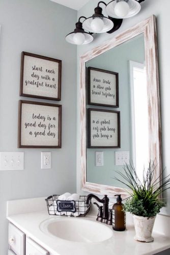 10 Creative Ideas For Bathroom Wall Decor To Give Your Bathroom A Makeover