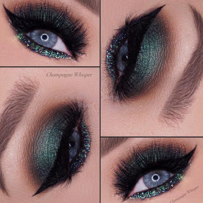 makeup for blue green eyes