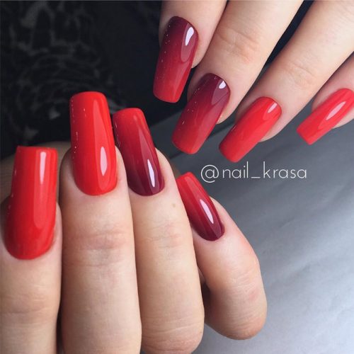 30 Chic Red Nail Designs to Say 