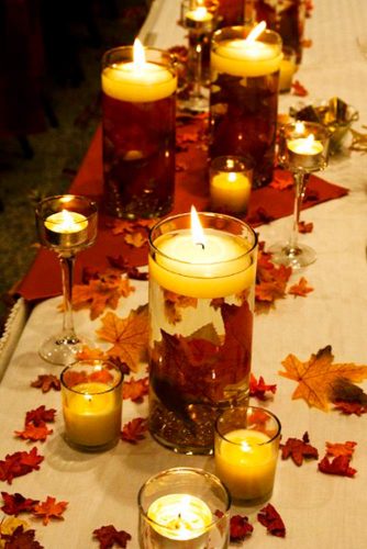 27 Romantic Ideas Of Fall Wedding Centerpieces For Your Big Day