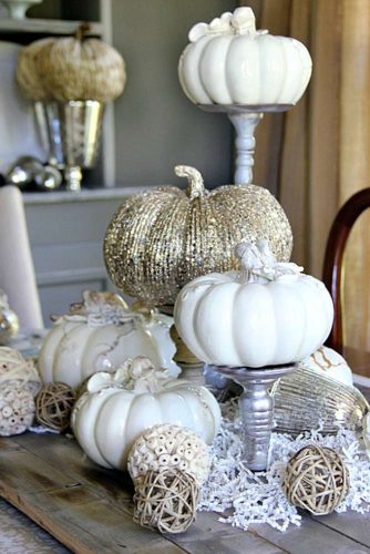 Centerpiece and Tabletop Decoration Ideas with Pumpkins picture 6