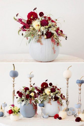 Centerpiece and Tabletop Decoration Ideas with Pumpkins picture 2