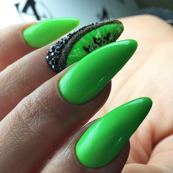 Cute Green Nail Designs picture 2
