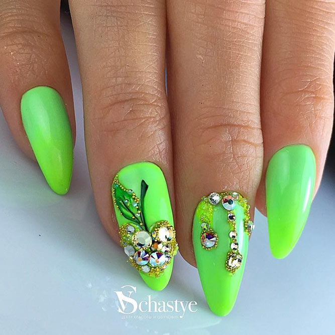 Cute Green Nail Designs picture 3