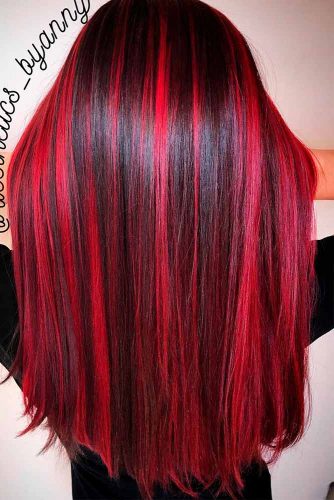  Stylish Red Highlights