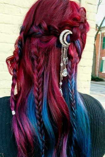 Bright Colored Ombre