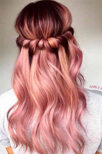 Sweet Rose Gold Ombre