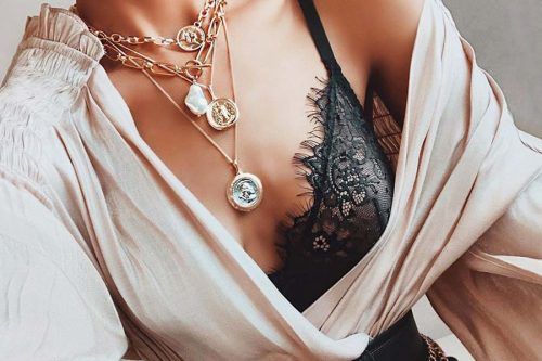Black Lace Bralette Ideas to Stay in Touch and Style