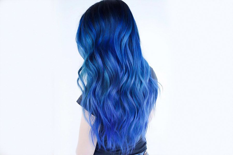 5. "Blue to Blonde Ombre Hair" - wide 7