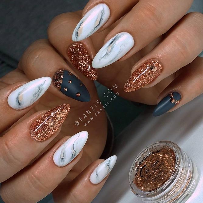 Beautiful Nail Designs to Rock this Autumn picture 2