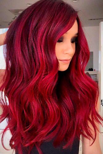 Bold Burgundy #burgundyhair