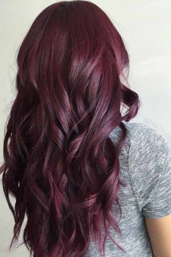 Plum Hair