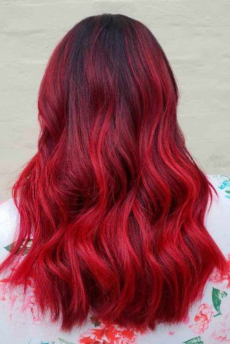 Seductive Pomegranate #ombrehair