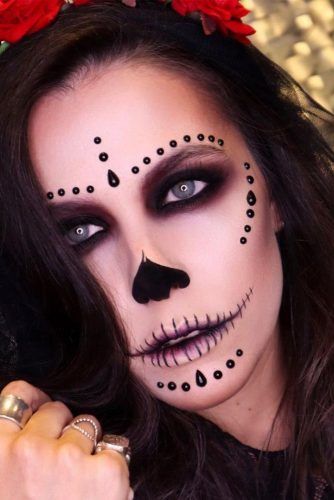 48 Best Sugar Skull Makeup Creations To Win Halloween