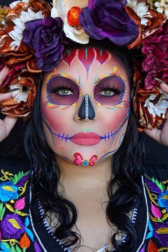 48 Best Sugar Skull Makeup Creations To Win Halloween