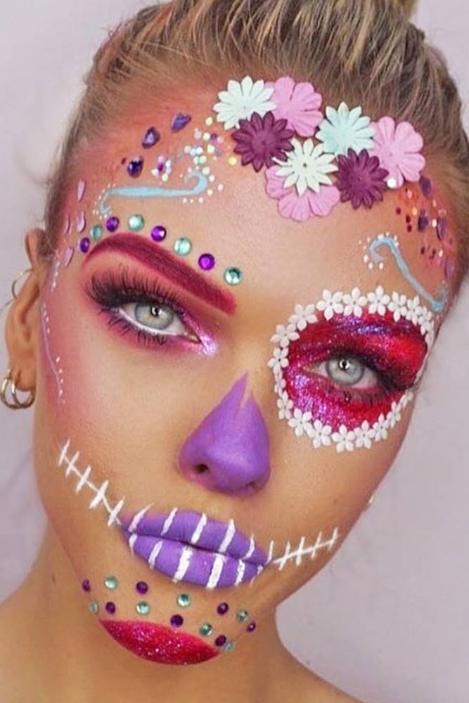 Popular Sugar Skull Makeup Ideas picture 5