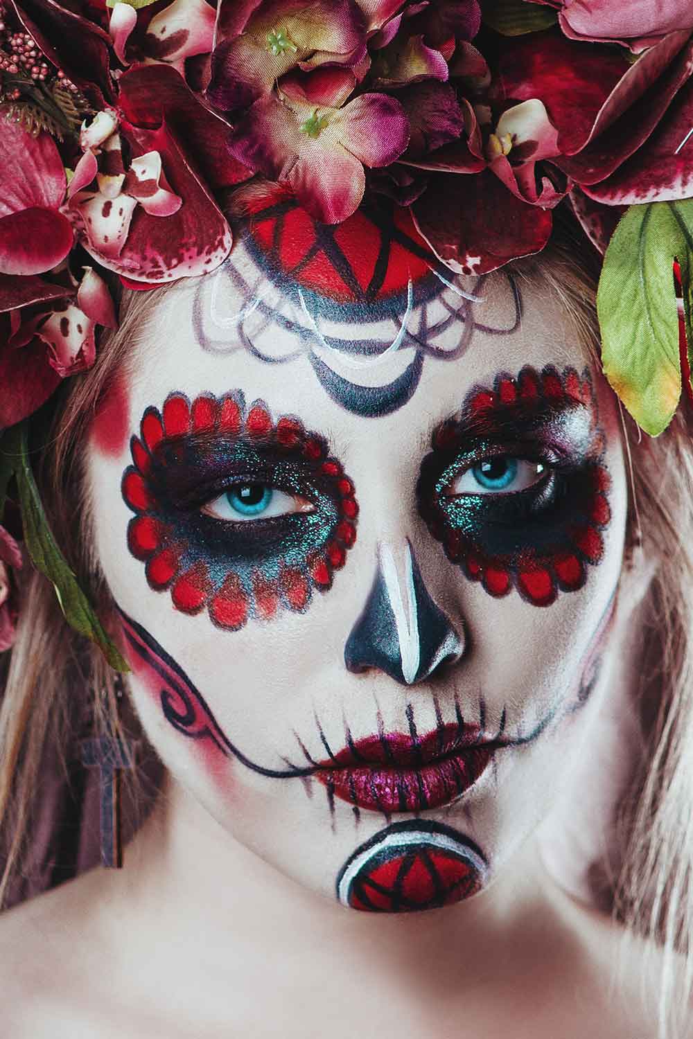 Art Skull Makeup Design