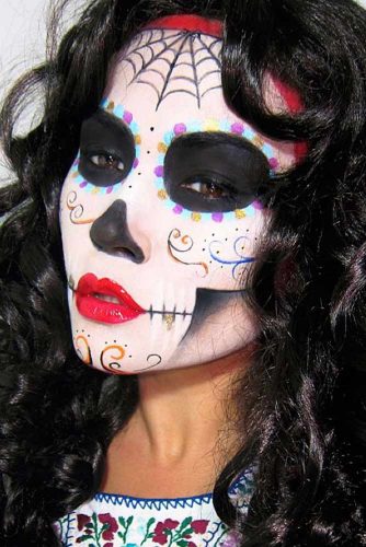 48 Best Sugar Skull Makeup Creations To Win Halloween