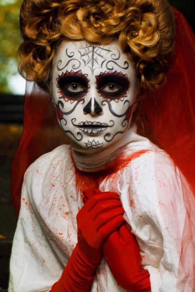 Halloween Skill Makeup Idea