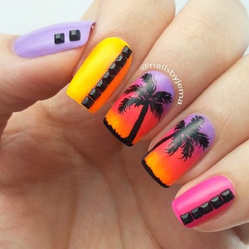 30 Awesome Tropical Nails Designs To Make Your Summer Rock