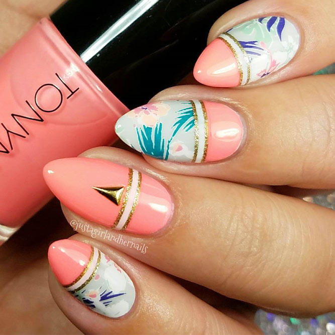 New Fresh Tropical Nail Designs picture 2