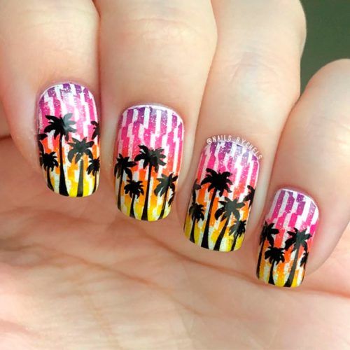 30 Awesome Tropical Nails Designs To Make Your Summer Rock