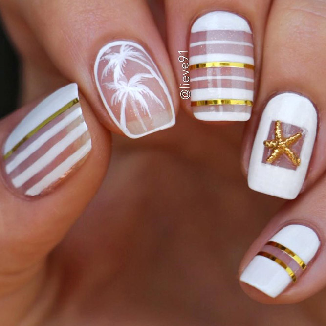 New Fresh Tropical Nail Designs picture 6