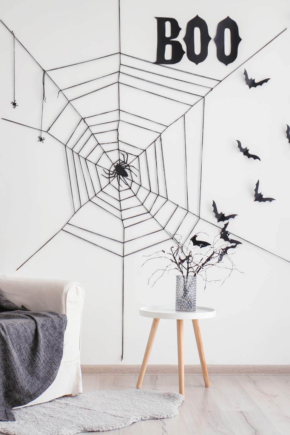 Easy Spiderweb Decoration