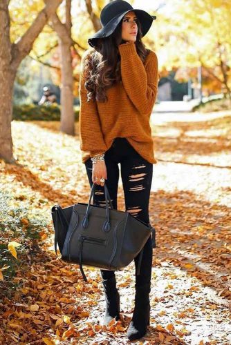 Perfect Color Combination for Fall Outfit