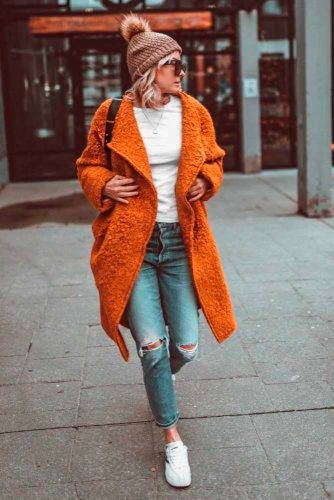  Orange Jacket To Accentuate Your Look #stylishlook #casualoutfits