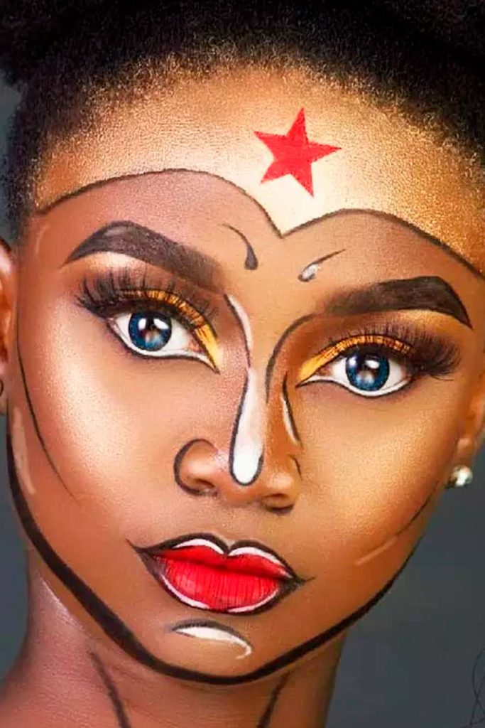 Amazing Halloween Makeup Ideas for Dark Skin