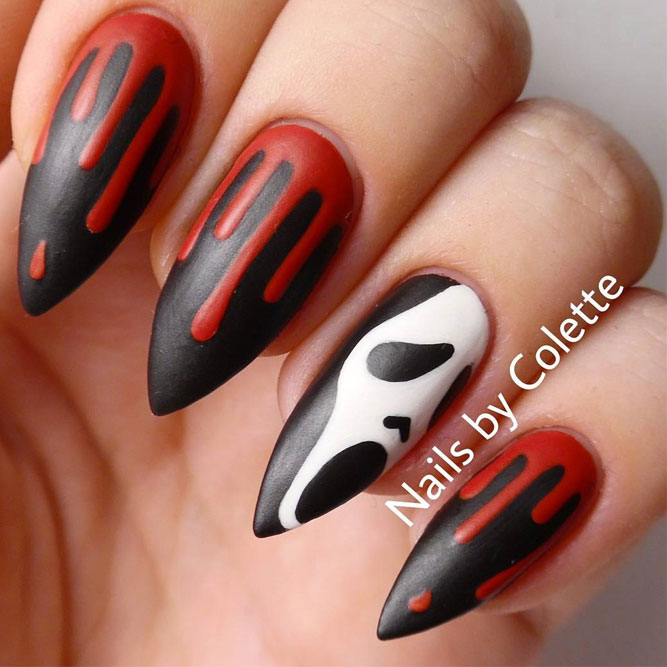 Scarily Easy Halloween Nails picture 2