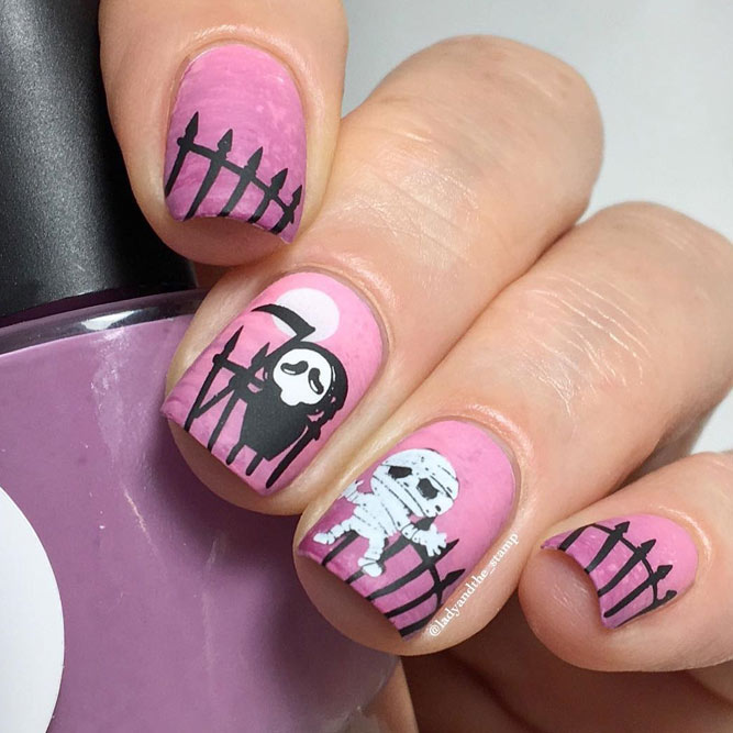 Fun and Scary Halloween Nail Ideas picture 2