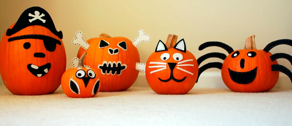 Halloween Pumpkin Decorating Ideas No Carving