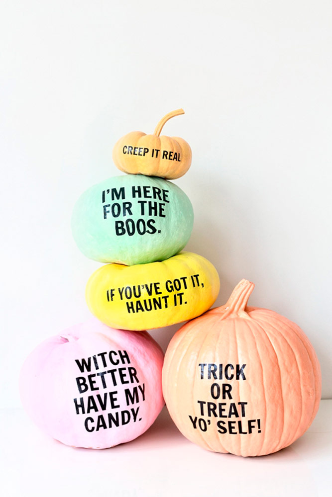 Halloween Decoration Ideas with Cute Pumpkins picture 4