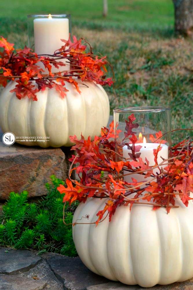Halloween Decoration Ideas with Cute Pumpkins picture 3
