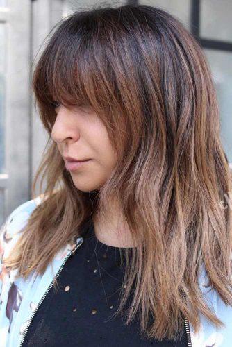 52 Best Stunning Layered Hairstyles With Bangs You Must Try