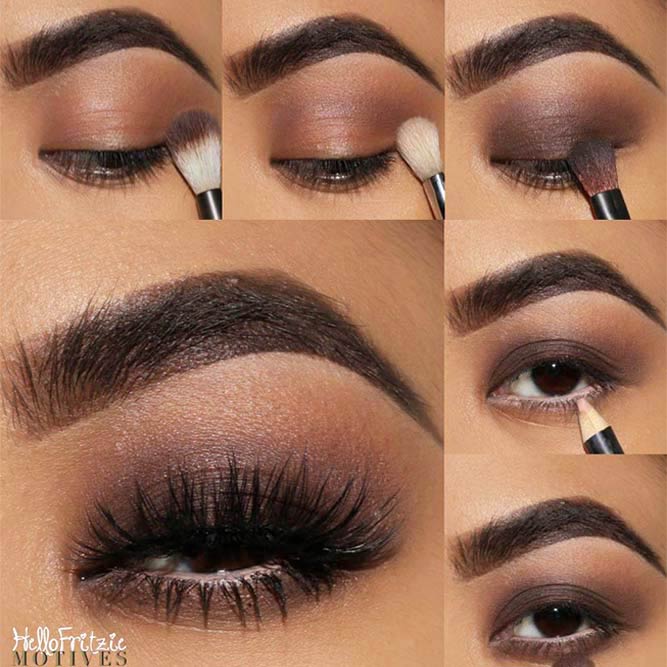 Makeup for Brown Eyes Step by Step picture 5