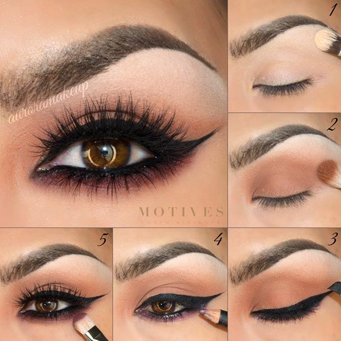 Makeup for Brown Eyes Step by Step picture 4