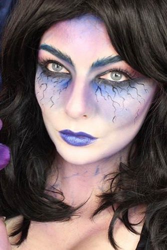 37 Horribly Exciting Scary Halloween Makeup Ideas