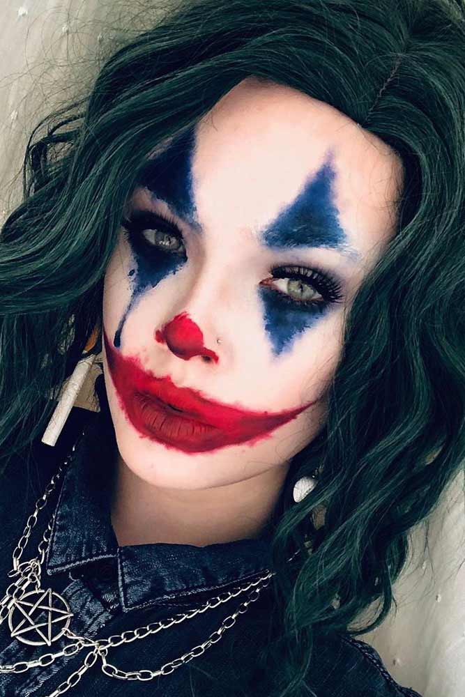 Joker Scary Makeup #joker #filmcharacter