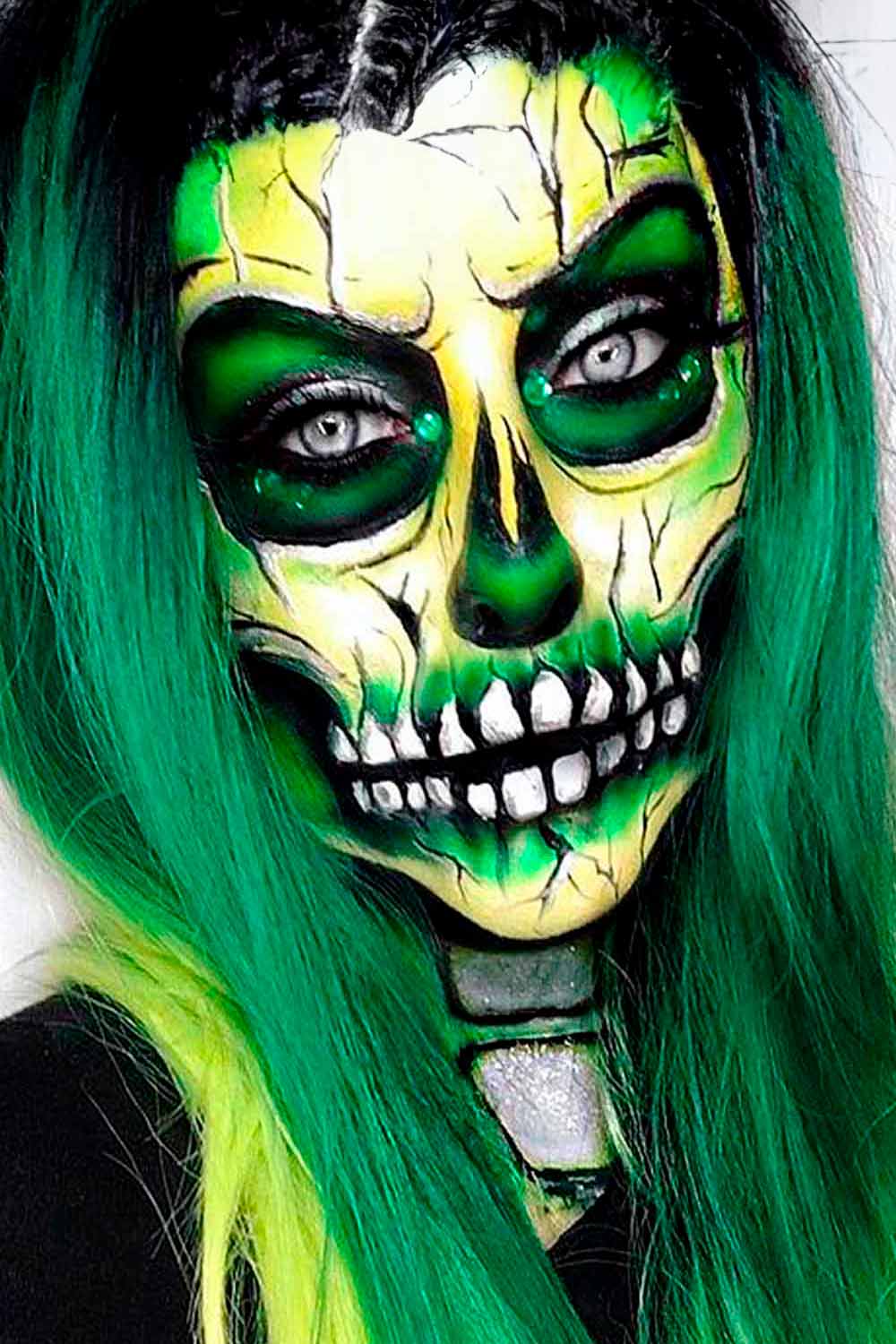 Colorful Skull Makeup Ideas