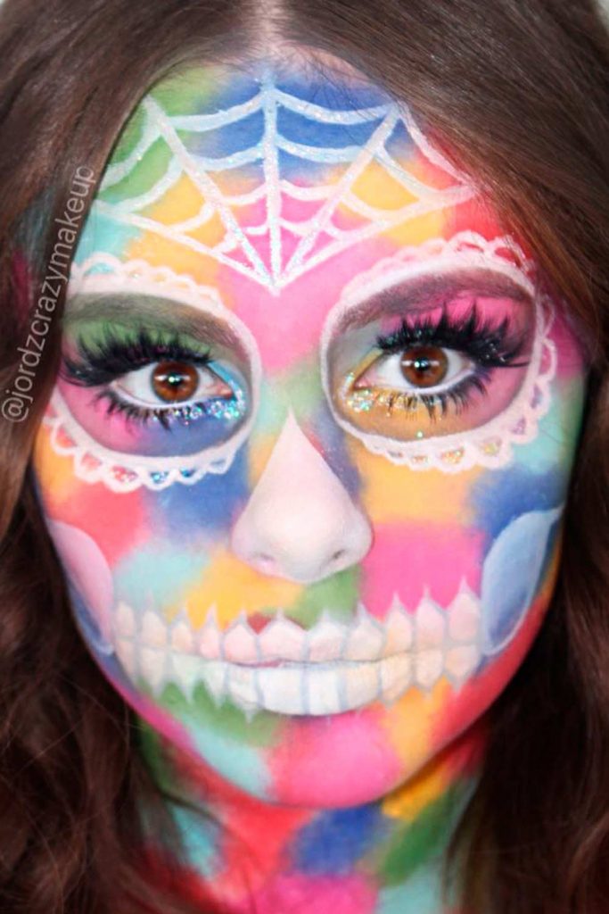 Creative Skeleton Makeup Looks