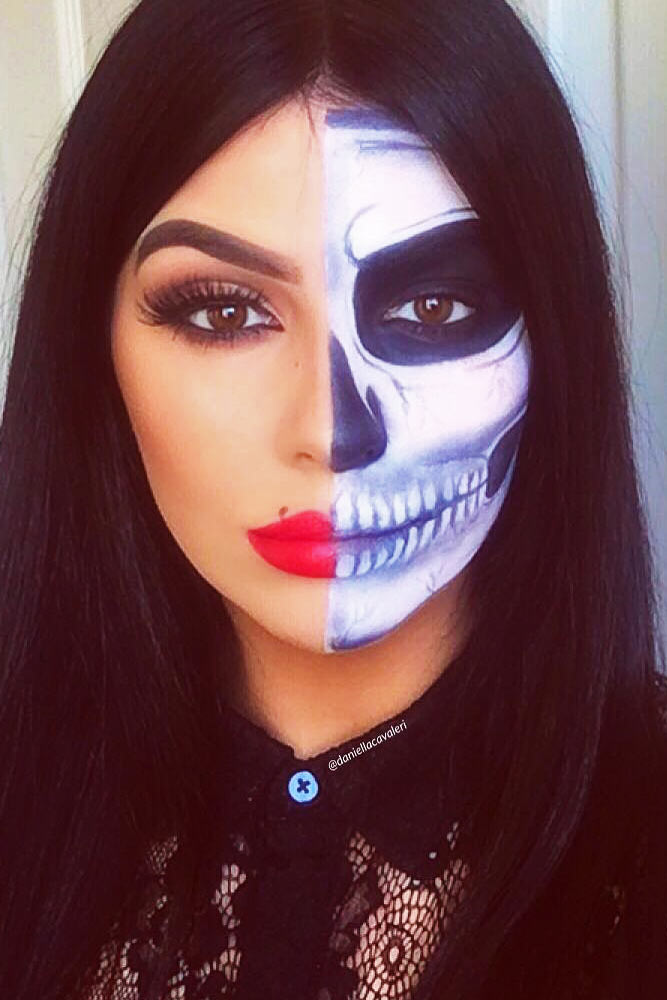 skeleton make up skeleton make up