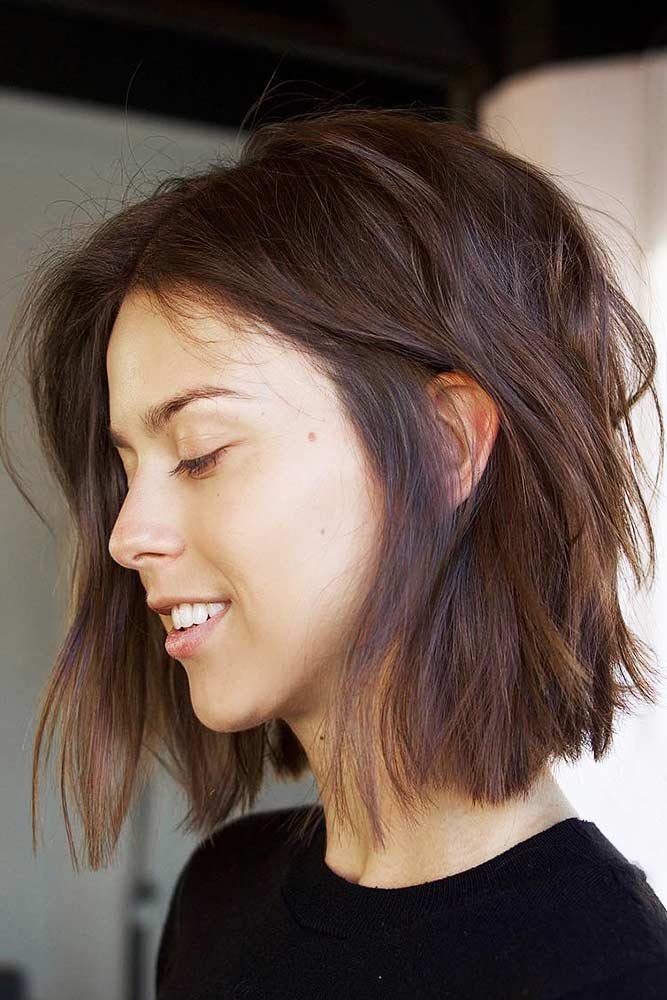 Image of Layered bob with soft waves