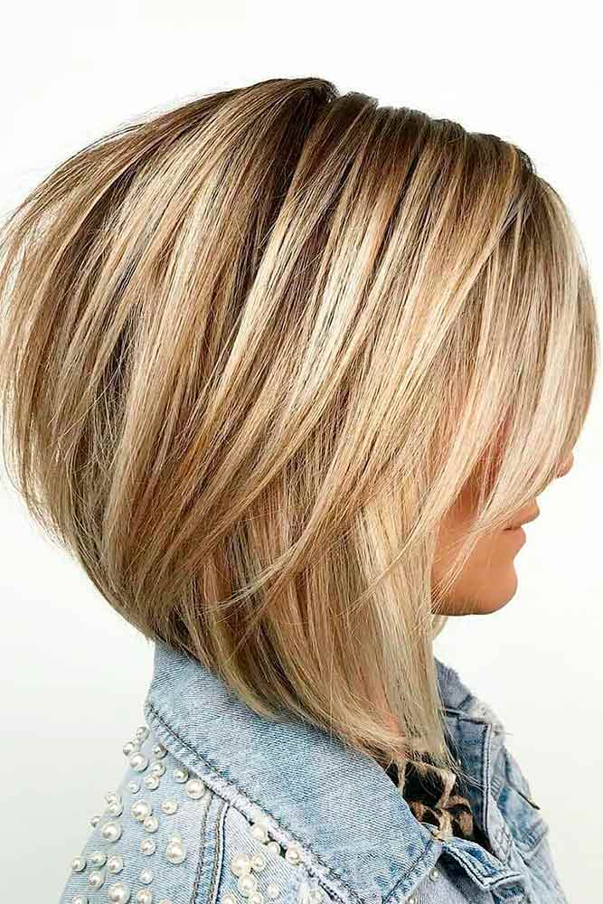 Oval Layer Cut The Ultimate Guide To This Flattering Hairstyle Avi   Stylish Layered Bob Haircuts Wispy Angled 