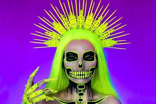 Really Cool Skeleton Makeup Ideas To Wear This Halloween