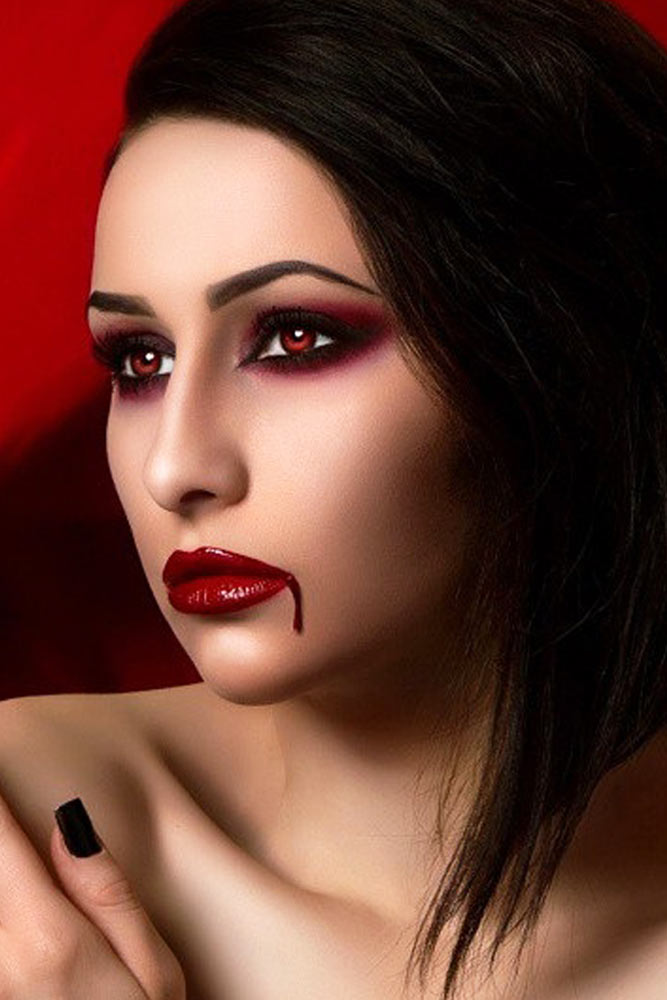 diy vampire costume makeup