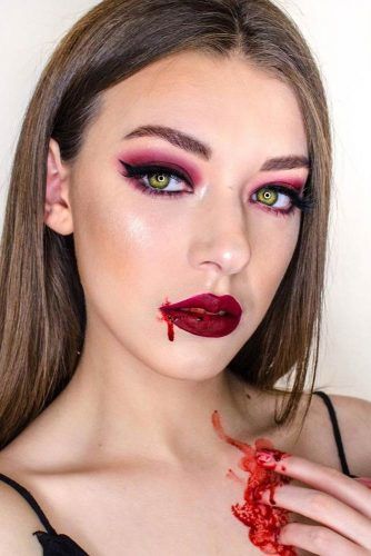 Glam And Sexy Vampire Makeup Ideas