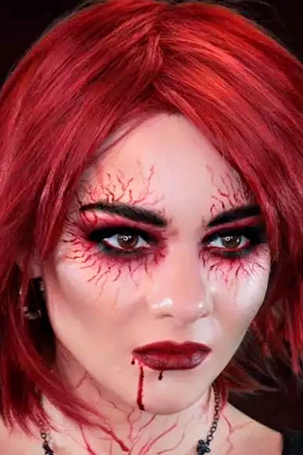 Vampire Makeup Ideas for Redhead Girls